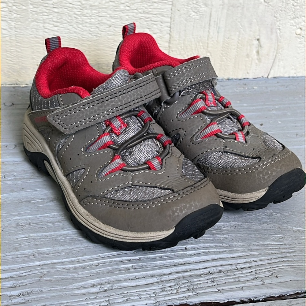 Merrell Kids Sneakers - Gray and Red